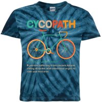 Retro Style Colors Cycopath Definition Kids Tie-Dye T-Shirt