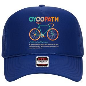 Retro Style Colors Cycopath Definition High Crown Mesh Back Trucker Hat