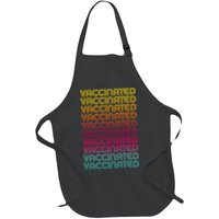 Retro Style Rainbow Vaccinated Apron