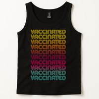 Retro Style Rainbow Vaccinated Tank Top