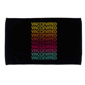 Retro Style Rainbow Vaccinated Microfiber Hand Towel