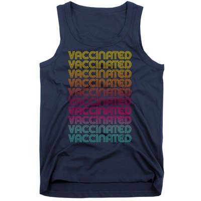 Retro Style Rainbow Vaccinated Tank Top