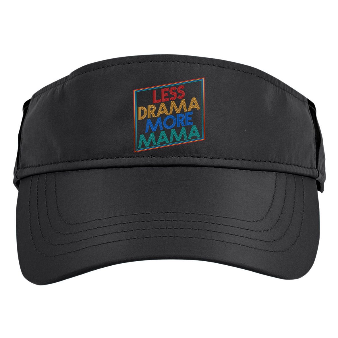 Retro Styled Less Drama More Mama Adult Drive Performance Visor