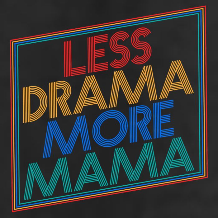 Retro Styled Less Drama More Mama Adult Drive Performance Visor