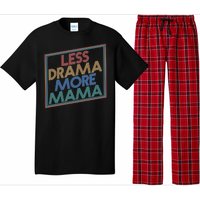 Retro Styled Less Drama More Mama Pajama Set