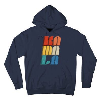 Retro Styled Text Kamala Harris Tall Hoodie