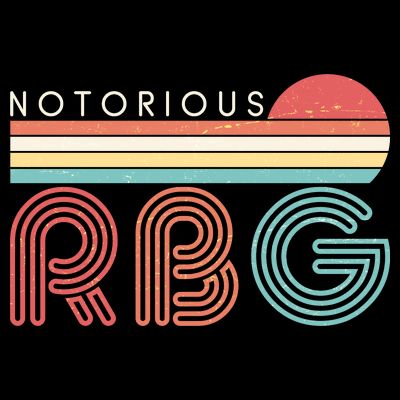 Retro Sun Notorious RBG Ruth Bader Ginsburg Tribute T-Shirt