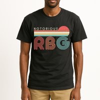 Retro Sun Notorious RBG Ruth Bader Ginsburg Tribute Tall T-Shirt