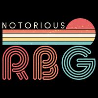 Retro Sun Notorious RBG Ruth Bader Ginsburg Tribute Flat Bill Trucker Hat