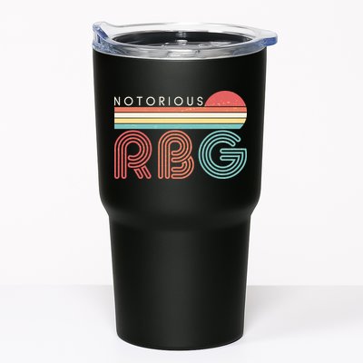 Retro Sun Notorious RBG Ruth Bader Ginsburg Tribute Tumbler