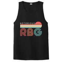 Retro Sun Notorious RBG Ruth Bader Ginsburg Tribute PosiCharge Competitor Tank
