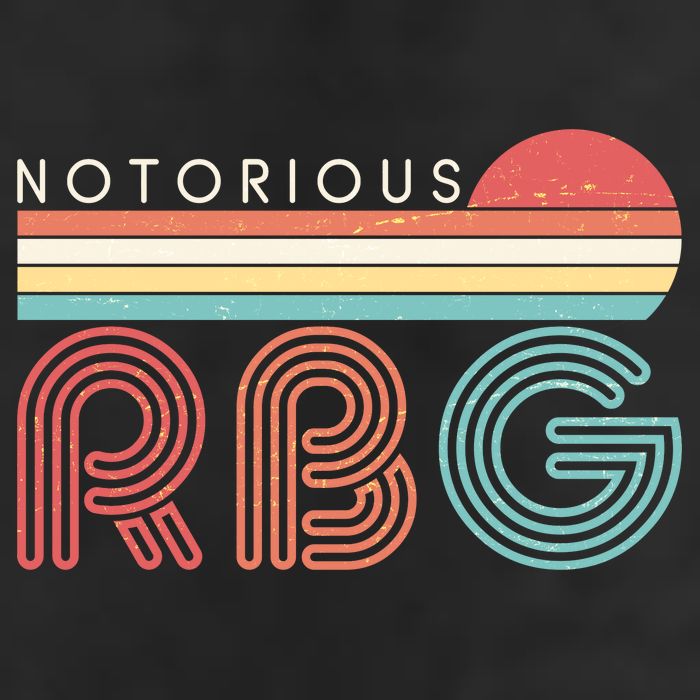Retro Sun Notorious RBG Ruth Bader Ginsburg Tribute Trucker Hat