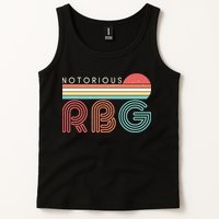 Retro Sun Notorious RBG Ruth Bader Ginsburg Tribute Tank Top