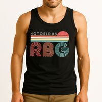 Retro Sun Notorious RBG Ruth Bader Ginsburg Tribute Tank Top