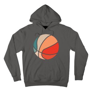 Retro Sunset Basketball Hoodie