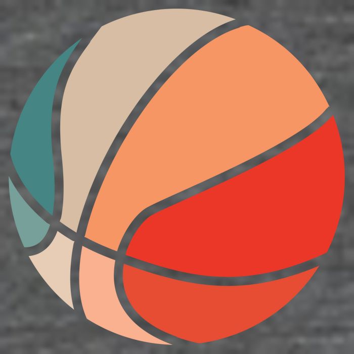 Retro Sunset Basketball Wool Snapback Cap
