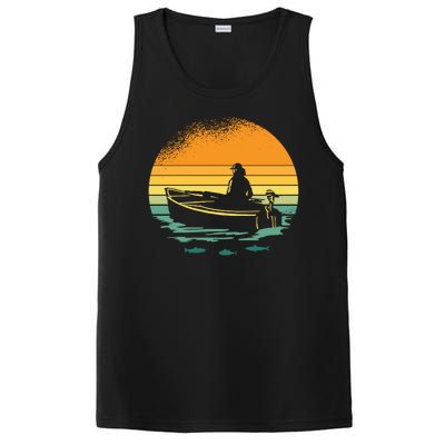 Retro Sunset Boat PosiCharge Competitor Tank