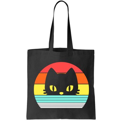 Retro Sunset Cat Bag