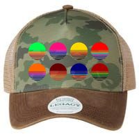 Retro Sunsets Legacy Tie Dye Trucker Hat