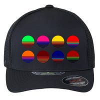 Retro Sunsets Flexfit Unipanel Trucker Cap