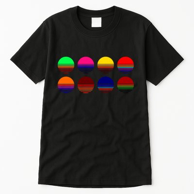 Retro Sunsets Tall T-Shirt