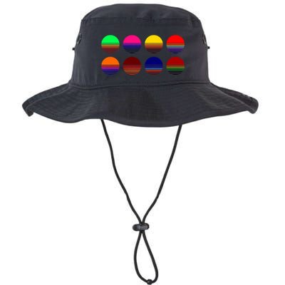 Retro Sunsets Bucket Hat