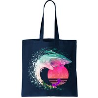 Retro Surfer Shark Wave Bag