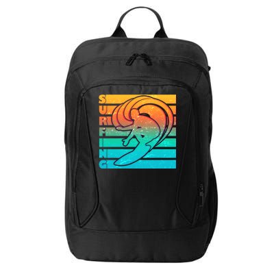 Retro Surfing City Backpack