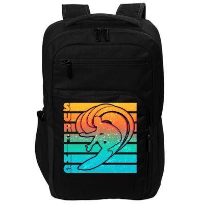 Retro Surfing Impact Tech Backpack