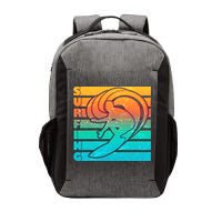 Retro Surfing Vector Backpack