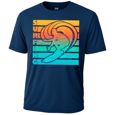 Retro Surfing Performance Shirt