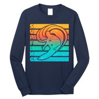 Retro Surfing Long Sleeve Shirt