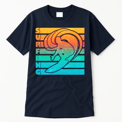 Retro Surfing Tall T-Shirt