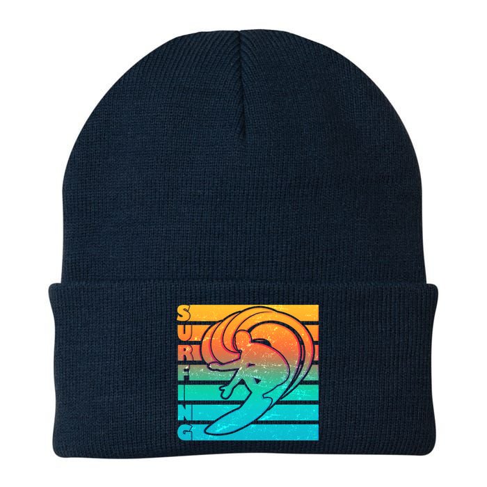 Retro Surfing Knit Cap Winter Beanie