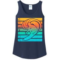 Retro Surfing Ladies Essential Tank