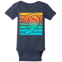 Retro Surfing Baby Bodysuit