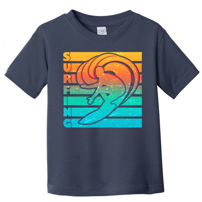 Retro Surfing Toddler T-Shirt