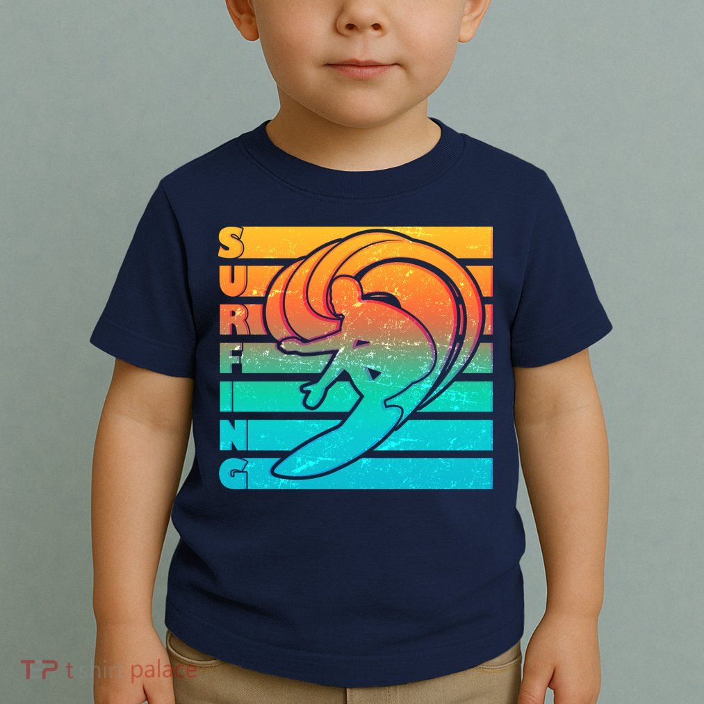 Retro Surfing Toddler T-Shirt
