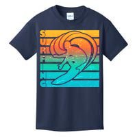 Retro Surfing Kids T-Shirt