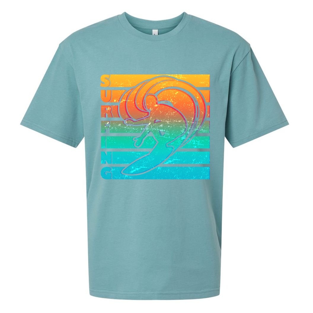 Retro Surfing Sueded Cloud Jersey T-Shirt