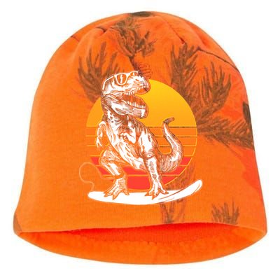 Retro Surfing T-Rex Kati - Camo Knit Beanie