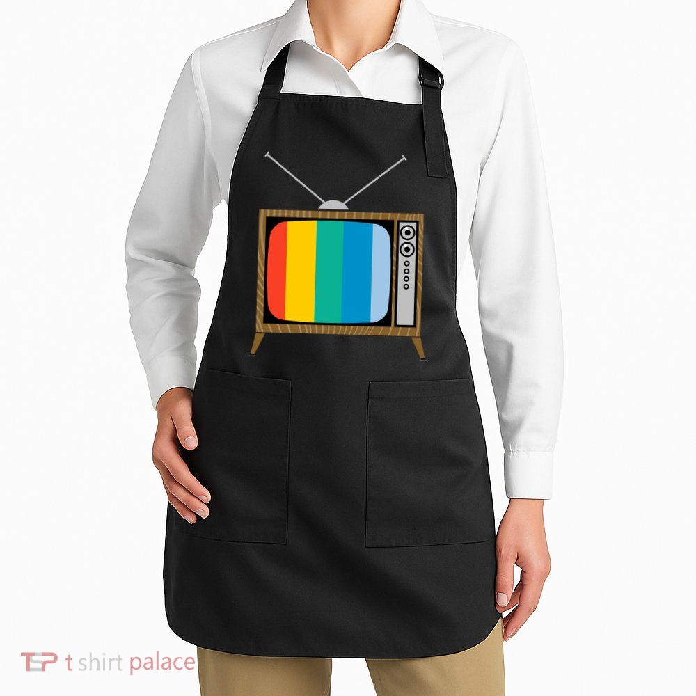 Retro T.V. Color Screen Apron
