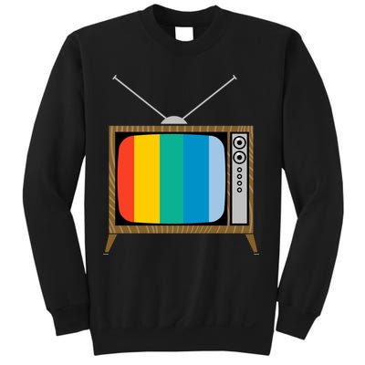 Retro T.V. Color Screen Sweatshirt