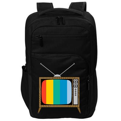 Retro T.V. Color Screen Impact Tech Backpack