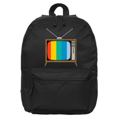 Retro T.V. Color Screen 16 in Basic Backpack