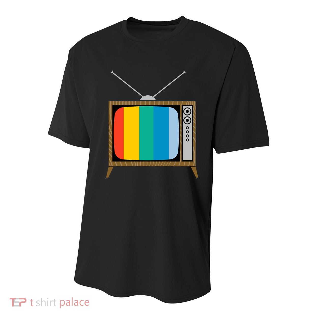 Retro T.V. Color Screen Youth Performance Sprint T-Shirt