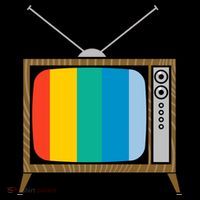Retro T.V. Color Screen Premium T-Shirt