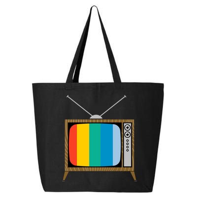 Retro T.V. Color Screen 25L Jumbo Tote