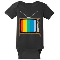 Retro T.V. Color Screen Baby Bodysuit
