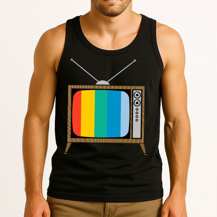 Retro T.V. Color Screen Tank Top